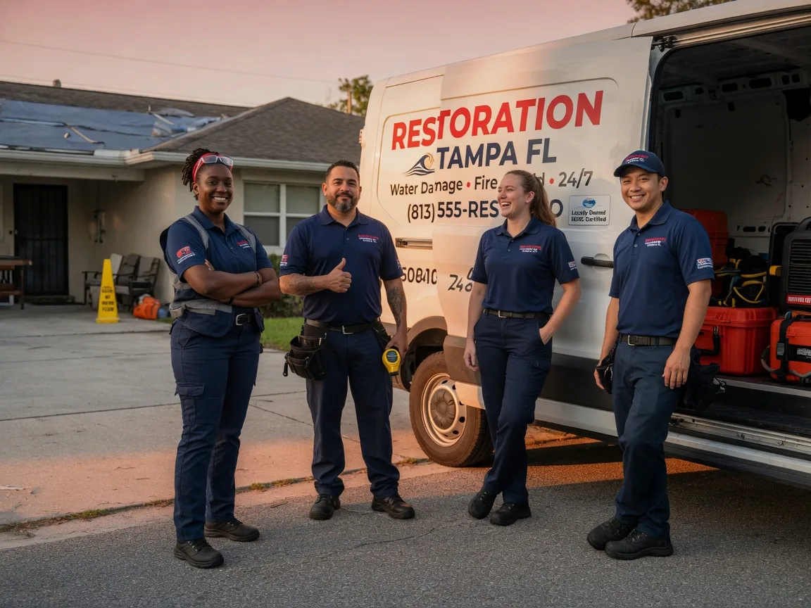 Water Damage Restoration company in Okmulgee, OK